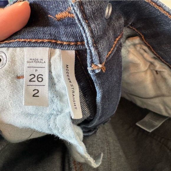 LOFT Modern Straight Leg Women's Jeans Petite 26/2 - Picture 4 of 5